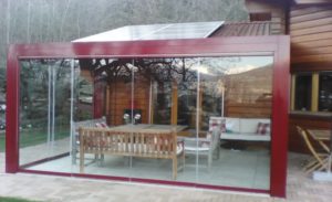 accessoire paroi vitrée