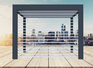 OPTION PERGOLA PROTECT LAME PAROI